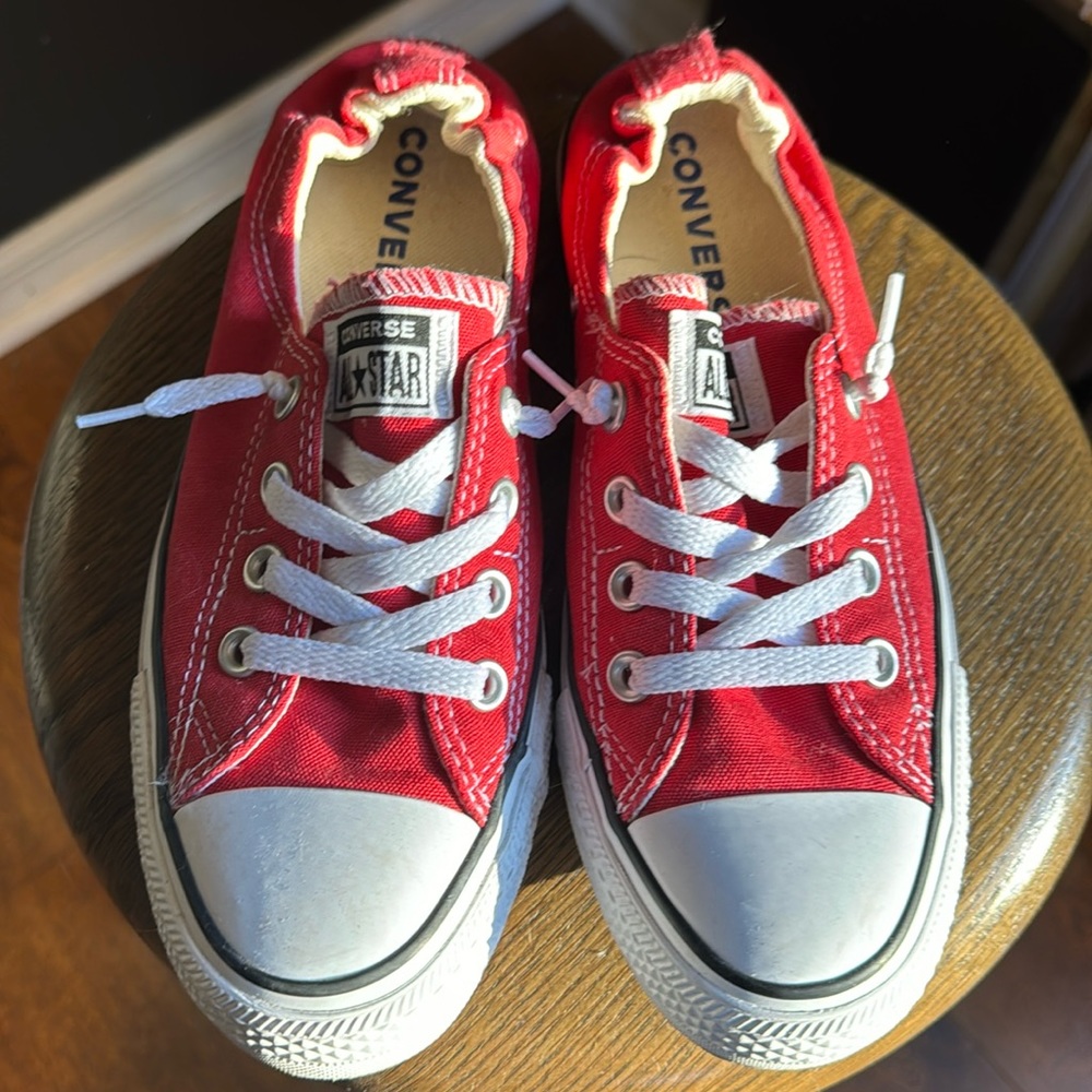 Converse Red Shoreline